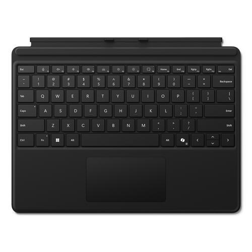 Microsoft Surface Pro Keyboard QWERTY Microsoft Cover port Zwart