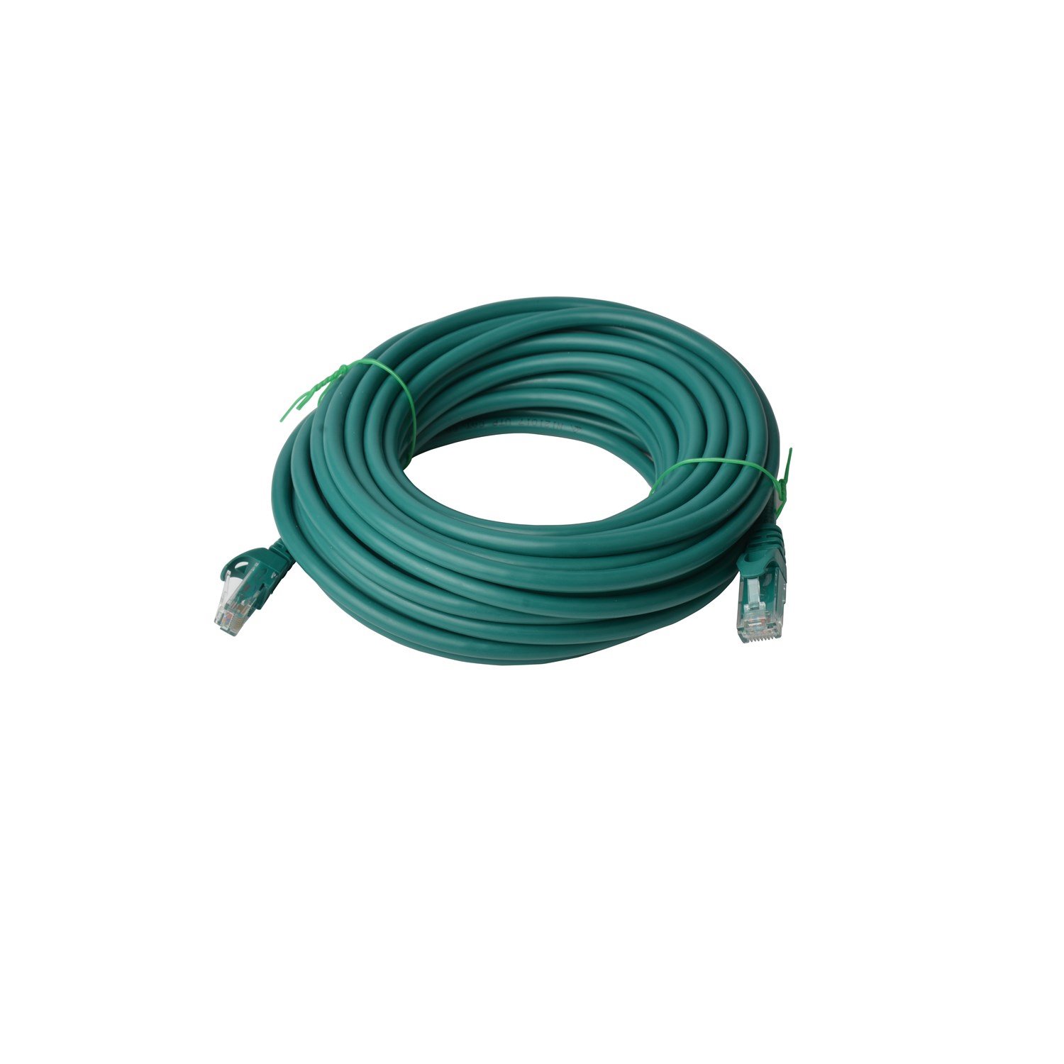 8Ware Cat 6A Utp Ethernet Cable, Snagless - 50M Green