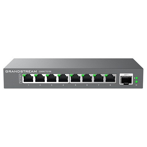 Grandstream Ipg-Gwn7701m Unmanged 2.5 Multi-Gigabit Switch, 8 X 2.5 Gige 1 X SFP+