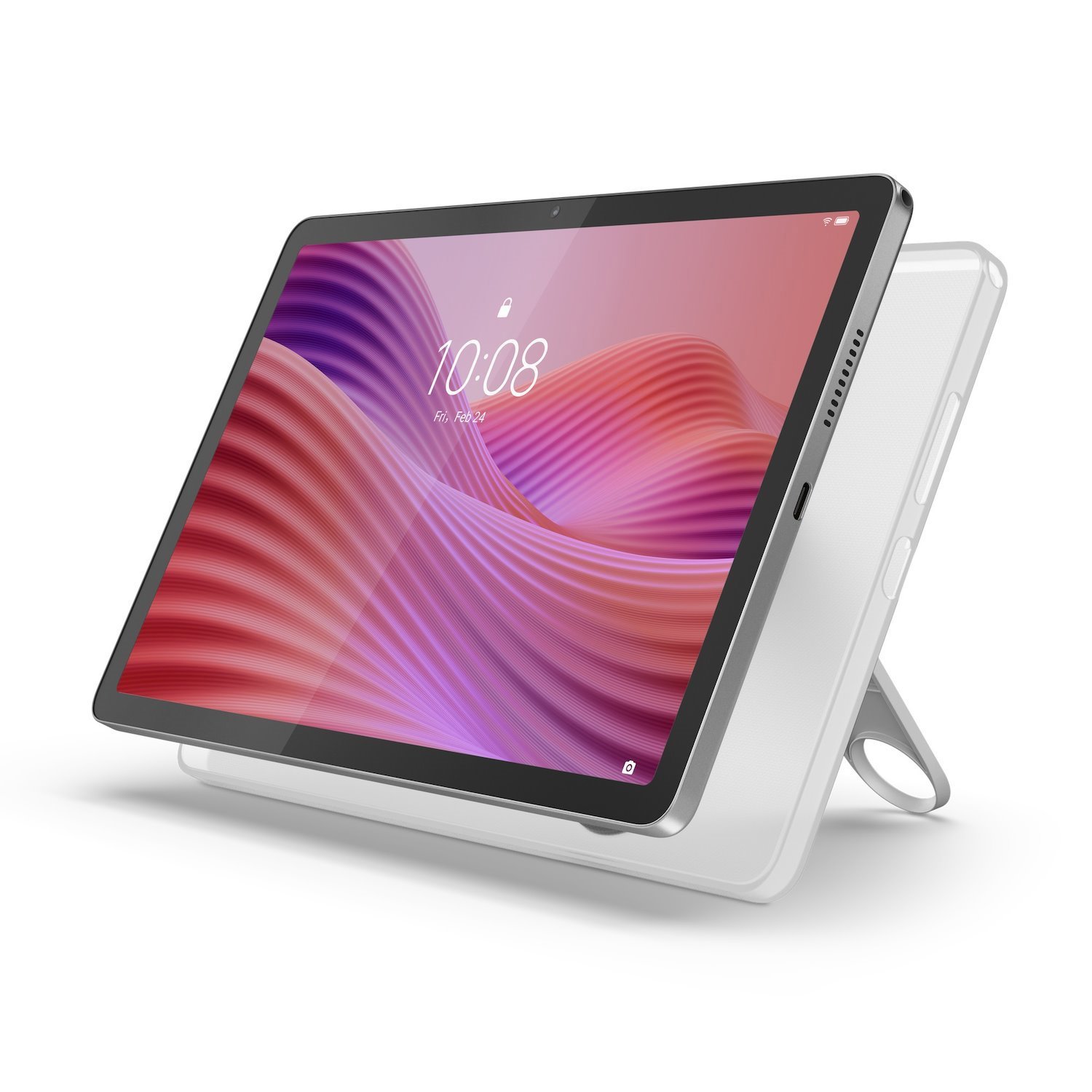Lenovo Tab 10.1' Wi-Fi 128GB - Luna Grey + Clear Case (Zaeh0138au) *Au Stock*, 10.1' FHD+, 4GB/128GB, 5MP/8MP, Android, 5100mAh, 1 Year Warranty