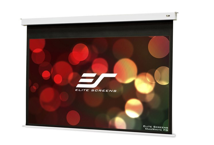 Elite Screens 120 Electric Tension In Ceiling Recessed Screen 169 4K Evanesce Tab Tension Series