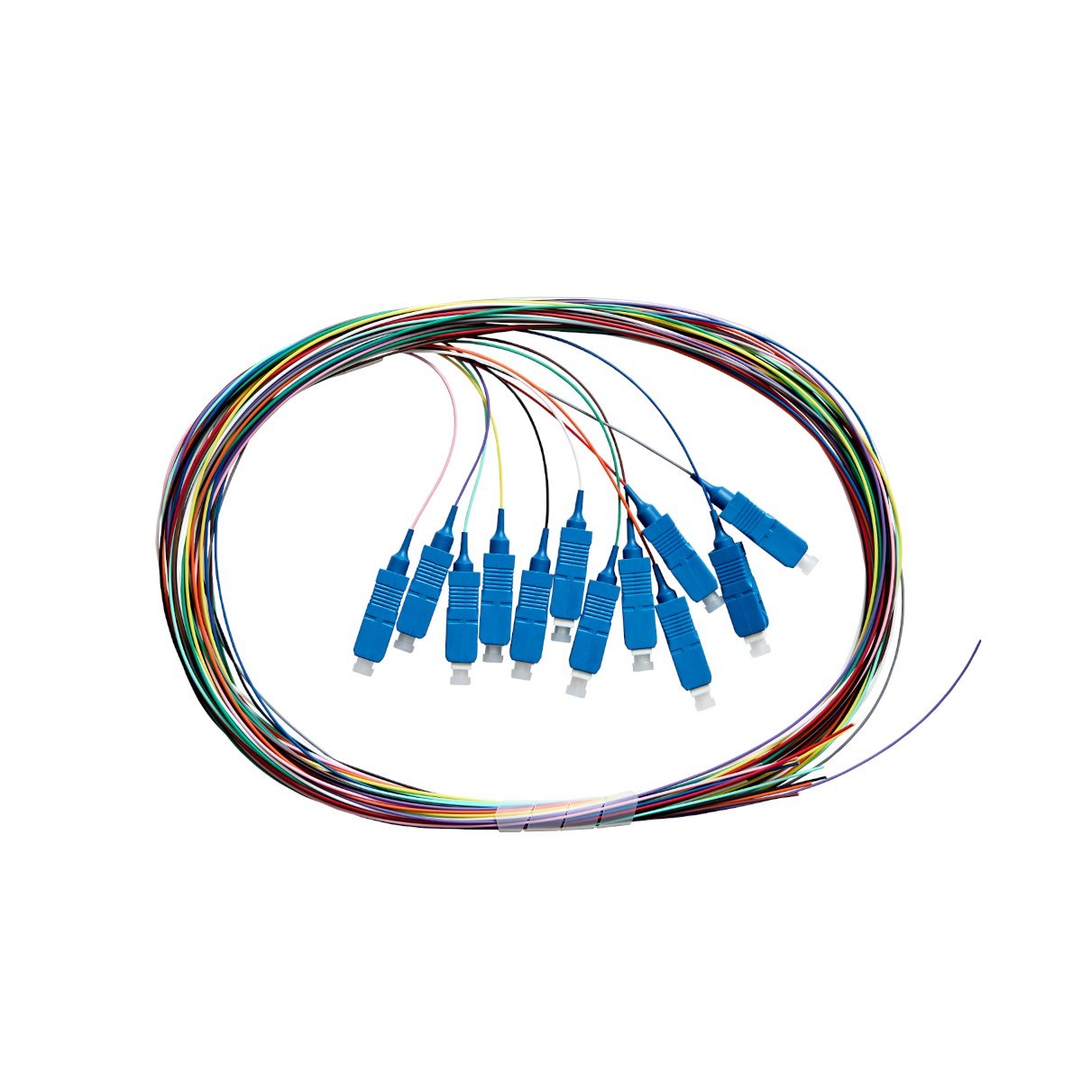 4Cabling 2M Fibre Pigtail SC Os1/Os2 Singlemode | 12 Pack
