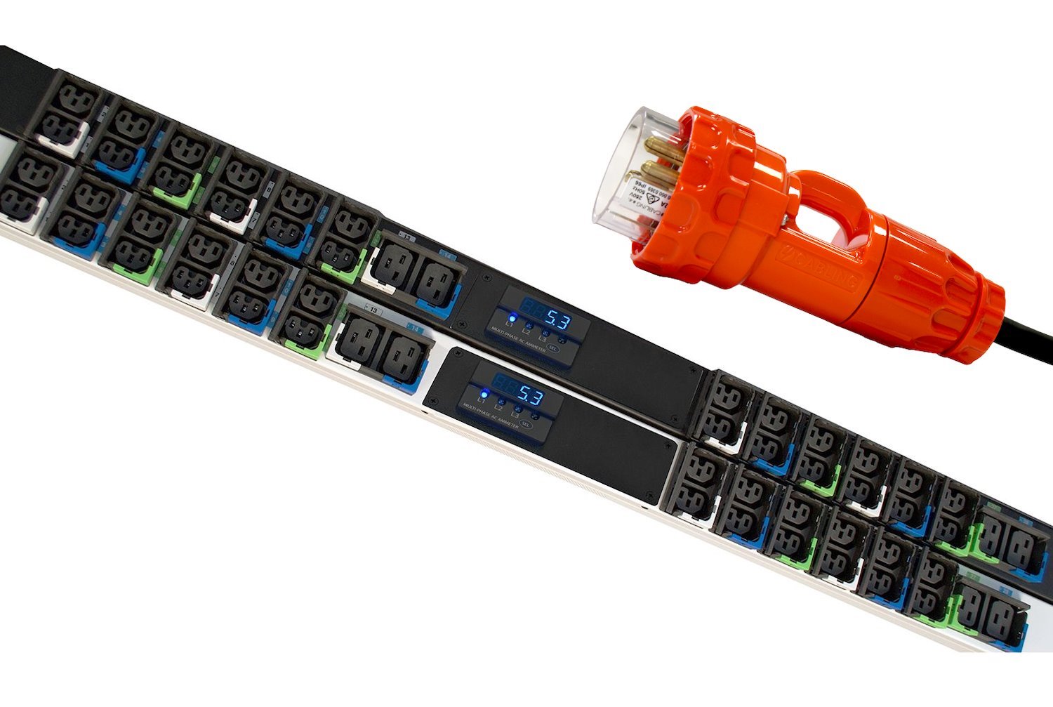 Chatsworth Metered eConnect Pdu | Black | Vertical | Iec 60309 32A 1P+N+E Input