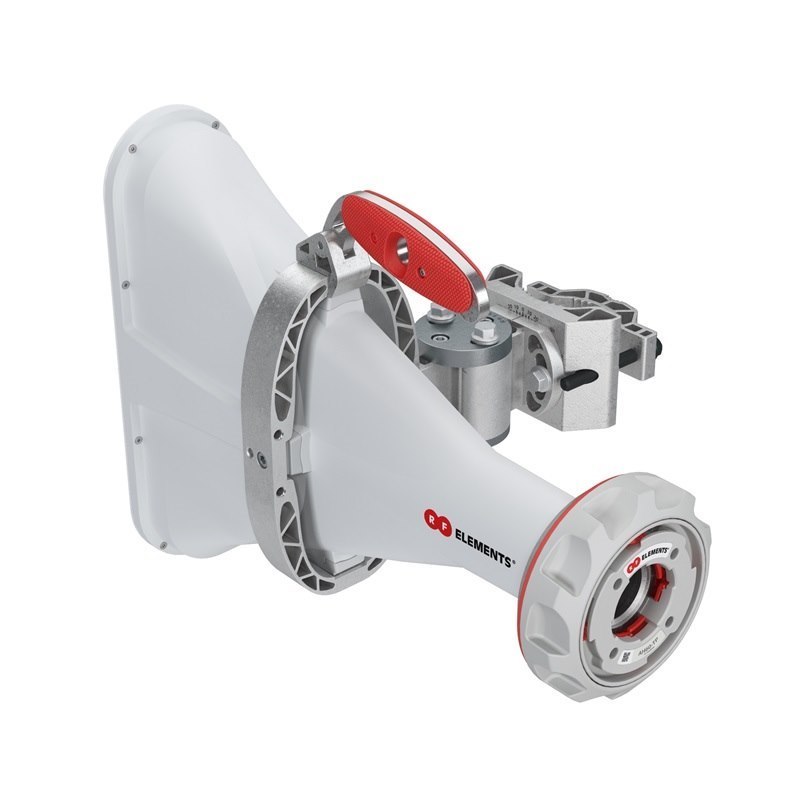 RF Elements 17 dBi 60 Degree Frequency Range 5180 - 6000 MHz Asymmetrical Horn Twist Port Antenna Ah60-Tp