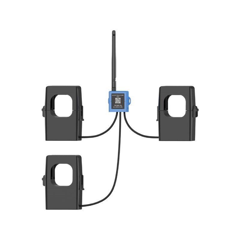 Milesight LoRaWAN As923/Au915 Smart Current Transformer CT303 With 3 Phase 300A Current Capacity