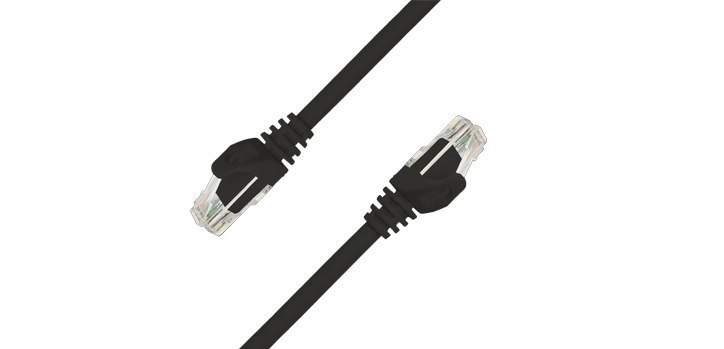 Go Wireless 0.5 Metre Cat6 Utp Indoor Ethernet Cable - Black