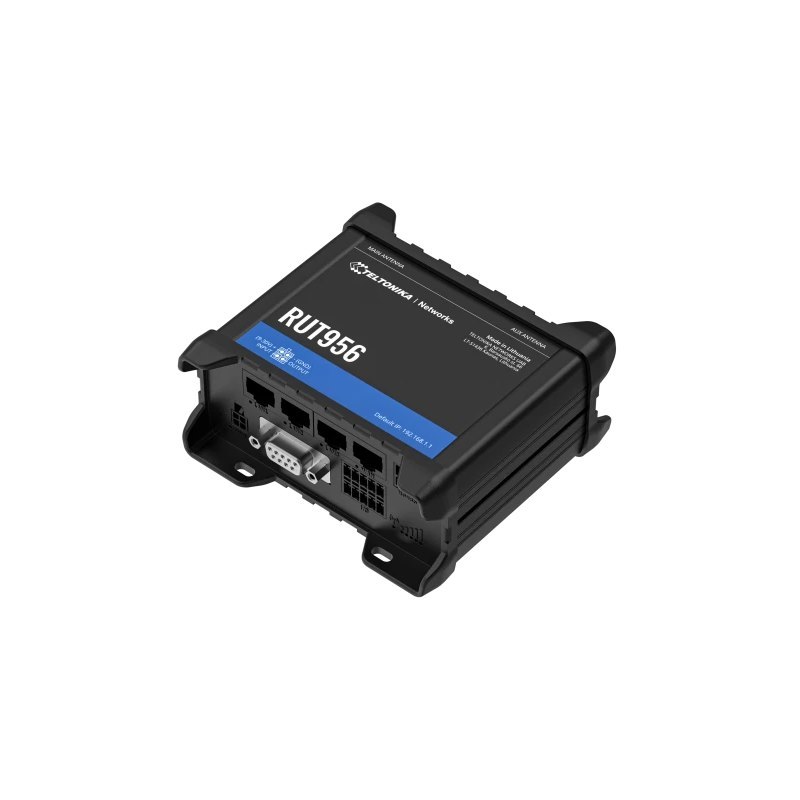 Teltonika Rut956 Usa Version Dual Sim 4G/Lte Router With Serial, Io And Ethernet