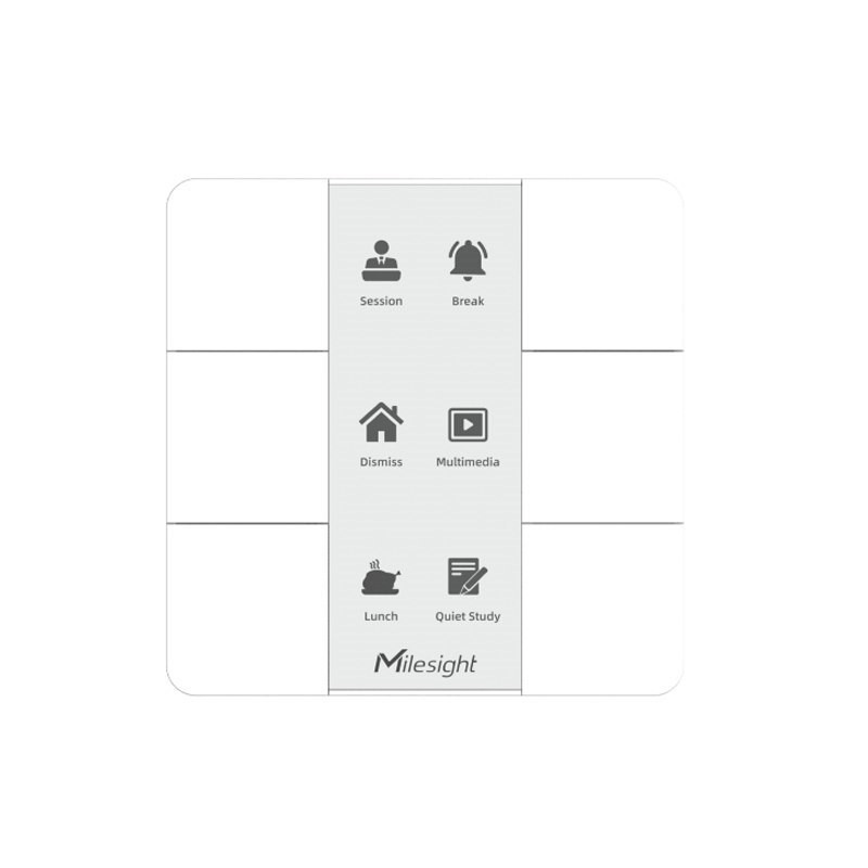 Milesight LoRaWAN As923 IoT 6 Button Smart Scene Panel