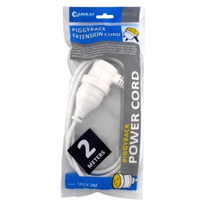 Sansai SPGY-2M Piggy Back Extension Cord - 2M Saa Approved