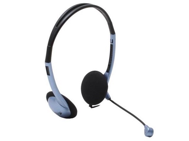 Genius HS-02B Lightweight Headset With Microphone