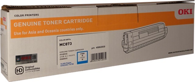 Oki Original LED Toner Cartridge - Cyan Pack