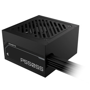 Gigabyte P550SS Black 550W Atx 3.1 Ready 80 Plus Silver (230V) Power Supply - Fixed Flat Cable - 3 Years Warranty