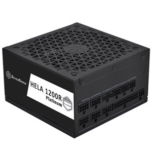 Silverstone Hela Ha1200r 1200W Atx 3.0 Plantinum Power Supply Cybenetics Platinum Efficiency Certification - Fully Modular