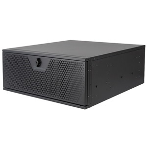 Silverstone SST-RM44 4U Case Front Secure Lock Supports Upto Ssi-Ceb MBD - Supports 360MM Aio - 8X Pci Slot -2X 3.5" Internal - 4X 2.5" Internal - Cpu Cooler Support Upto 148MM - Front I/O: 2X Usb - 1