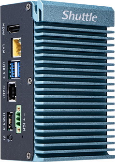 Shuttle Spcel03 X6413e Fanless -20-60 Industrial PC