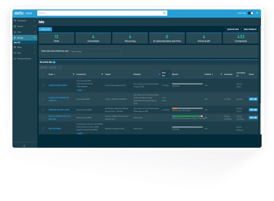 K2 Remote Monitoring and Management (RMM) is a secure cloud-based RMM platform.(Year agreement-minim  3 servers)