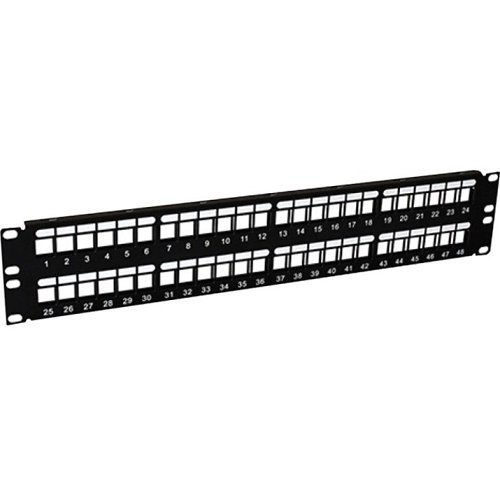 ADI PRO 0E-BP48 48-Port Flush Mount Blank Patch Panel