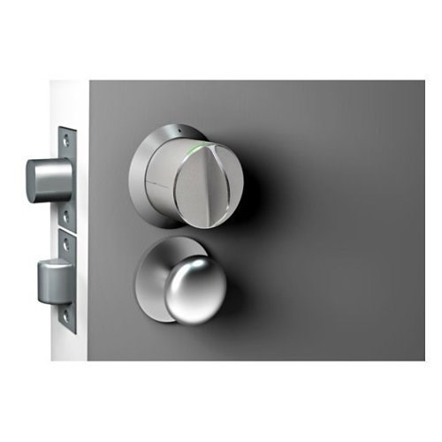 danalock D0ZD1SI V3 Bluetooth and Z-Wave Motorized Smart Lock for Deadbolts, Silver