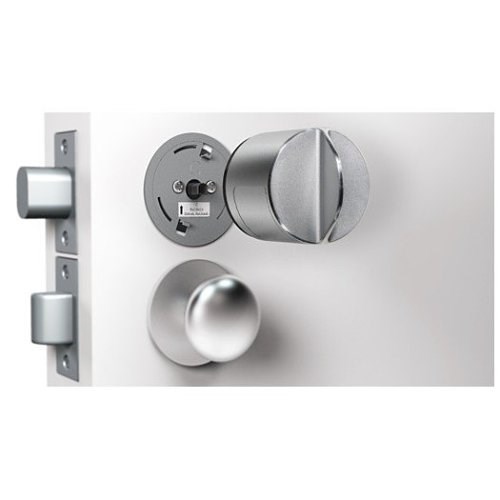 danalock D0ZD1SI V3 Bluetooth and Z-Wave Motorized Smart Lock for Deadbolts, Silver