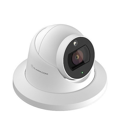 Shop all  Alarm.com Alarm.com ADC-VC838PF Pro Series 4MP Turret PoE Camera, 3.2-9.8 mm Lens, White (Replaces ADC-VC836)