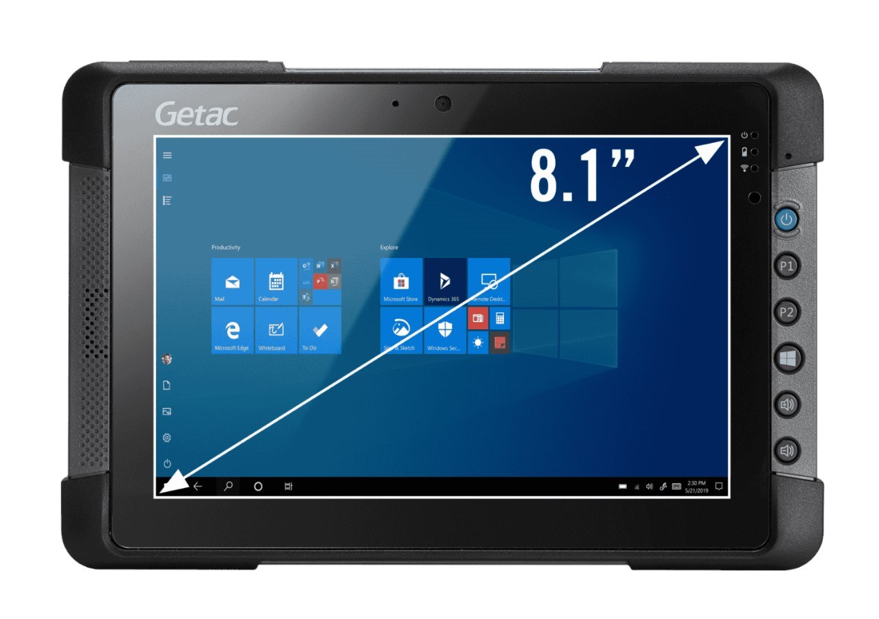 Getac T800 G2 Tablet - 8.1" - 8 GB RAM - 64 Storage - Windows 10 64-bit - TD98Z1DA5DXX