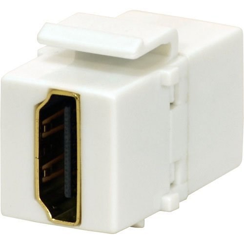 DataComm 20-4504-WH HDMI Keystone Jack Insert, White