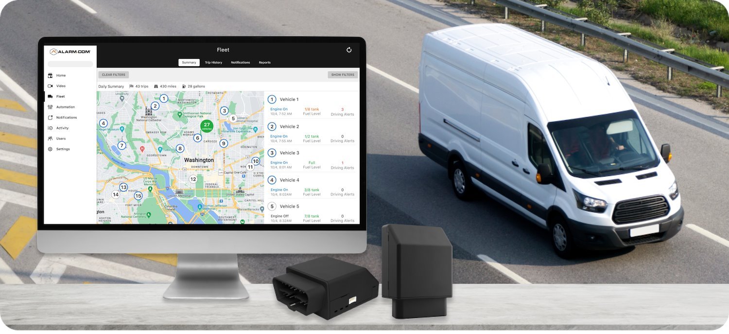 Alarm.com Connected Fleet