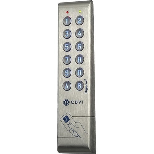 Shop all  CDVI CDVI KCPROXWLC26 Keypad and Multi-Technology Wiegand Proximity Card Reader, 125 KHz