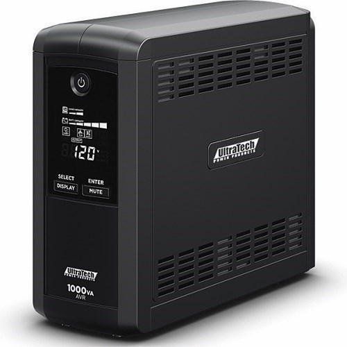 UltraTech 0E-1000V9RD 1000VA/600W Battery Backup Line-Interactive Mini-Tower UPS with 9 Outlets (Replaces 0E-1000V9VRD)