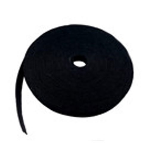 ADI PRO 0E-HOOKLOOP Hook Loop Fastener 75' Roll 3/4" Width, Black