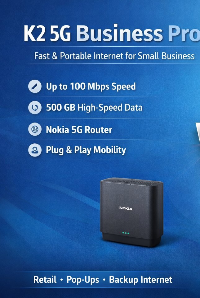 K2 5G Internet Business Pro