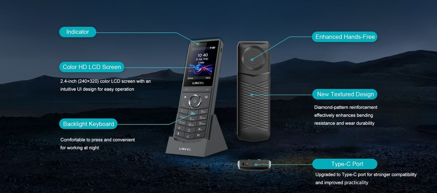 Fanvil W620W Portable Wi-Fi Phone