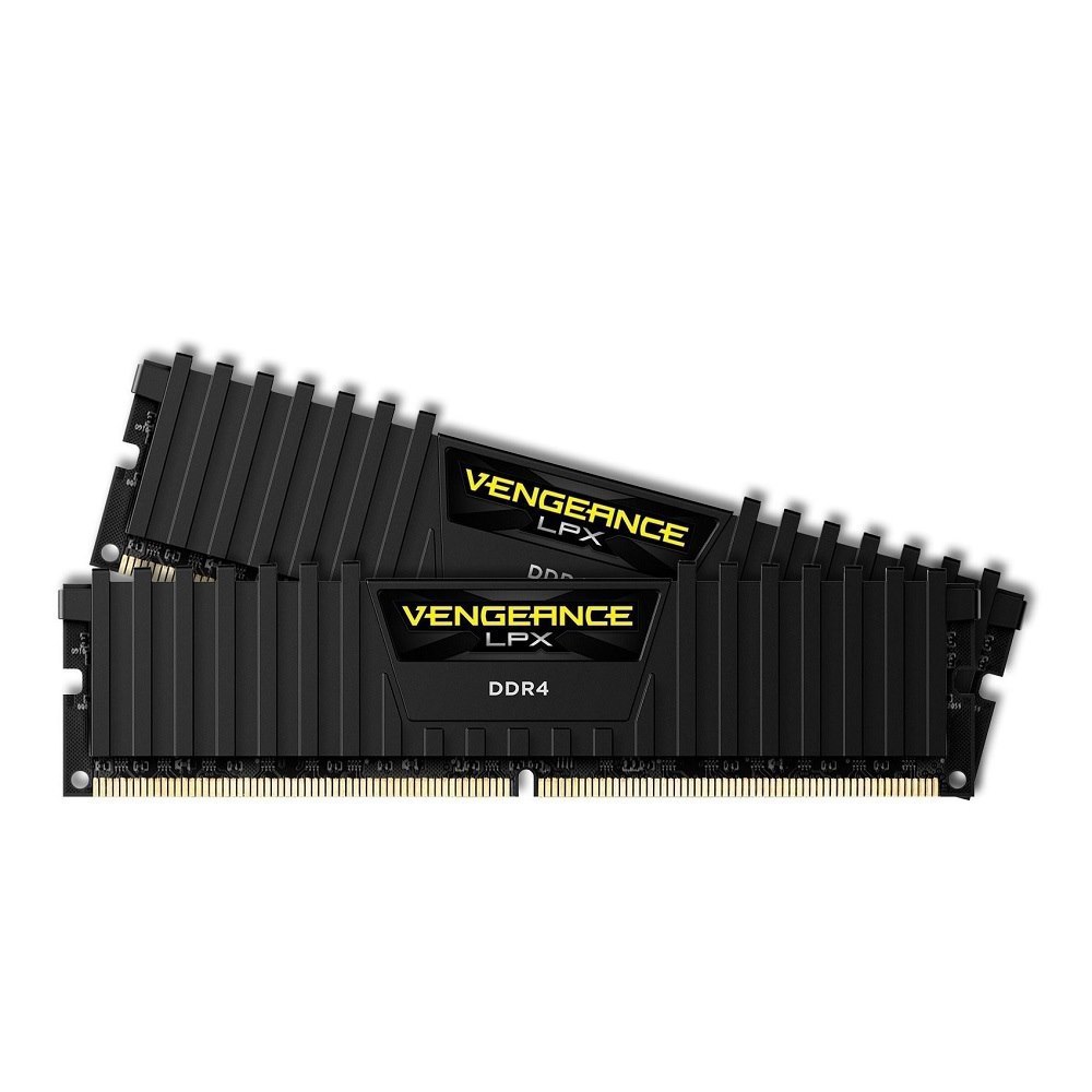 Corsair Vengeance LPX 64GB (2x32GB) DDR4 3200MHz C16 1.2V XMP 2.0 Black Aluminum Heat Spreader Desktop Gaming Memory