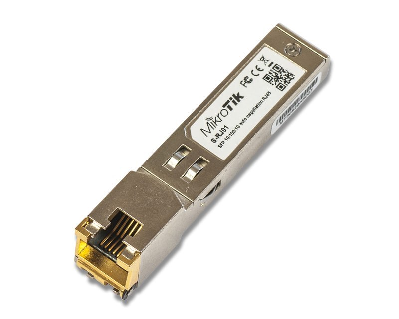 MikroTik S-RJ01 RJ45 SFP 10/100/1000M Copper Module