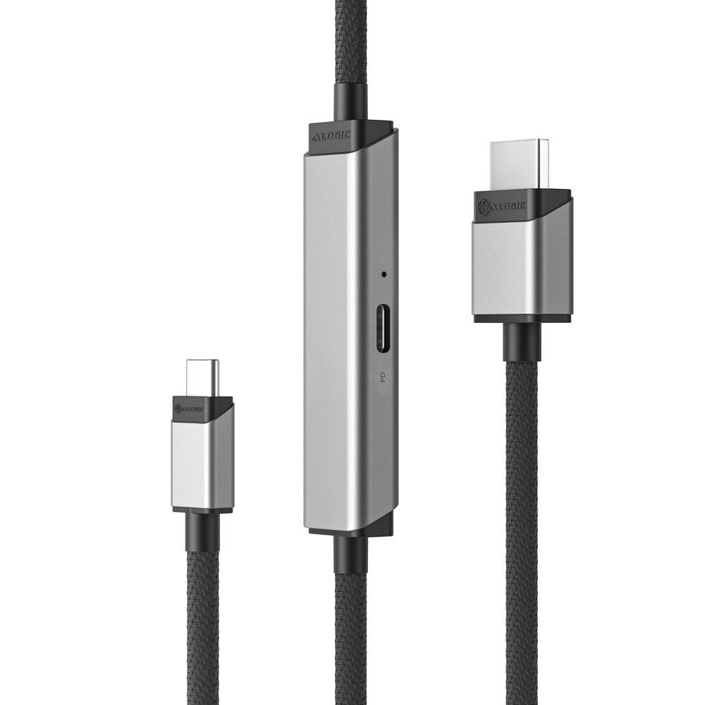 Alogic Ultra Usb-C To Hdmi With 100W PD Cable - Male To Male - 2M