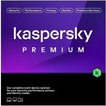 Kaspersky Premium Physical License (1 Year, 5 Devices)