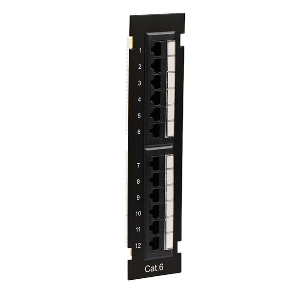 4Cabling 12 Port Cat6 Wall Mount Patch Panel