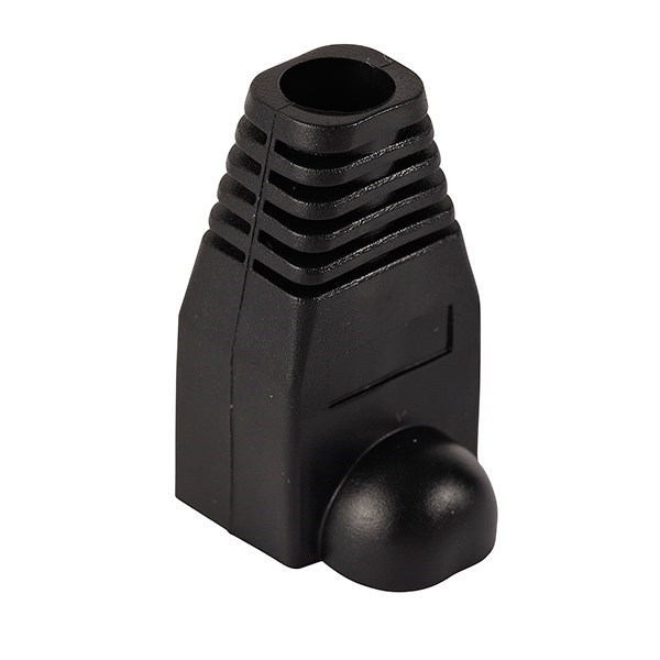 4Cabling RJ45 Cable Boots - 10 Pack-Black
