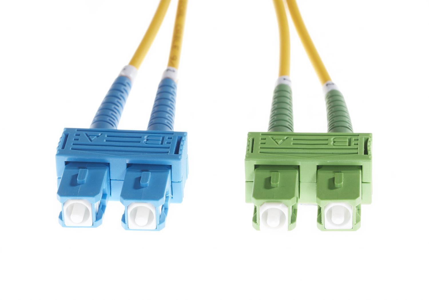 4Cabling 2M Sc-Sc/Apc Os1 / Os2 Singlemode Fibre Optic Duplex Cable