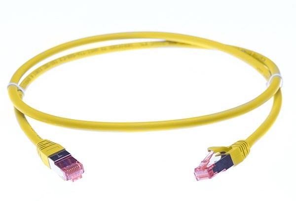 4Cabling 1M Cat6a S/FTP LSZH Ethernet Network Cable | Yellow