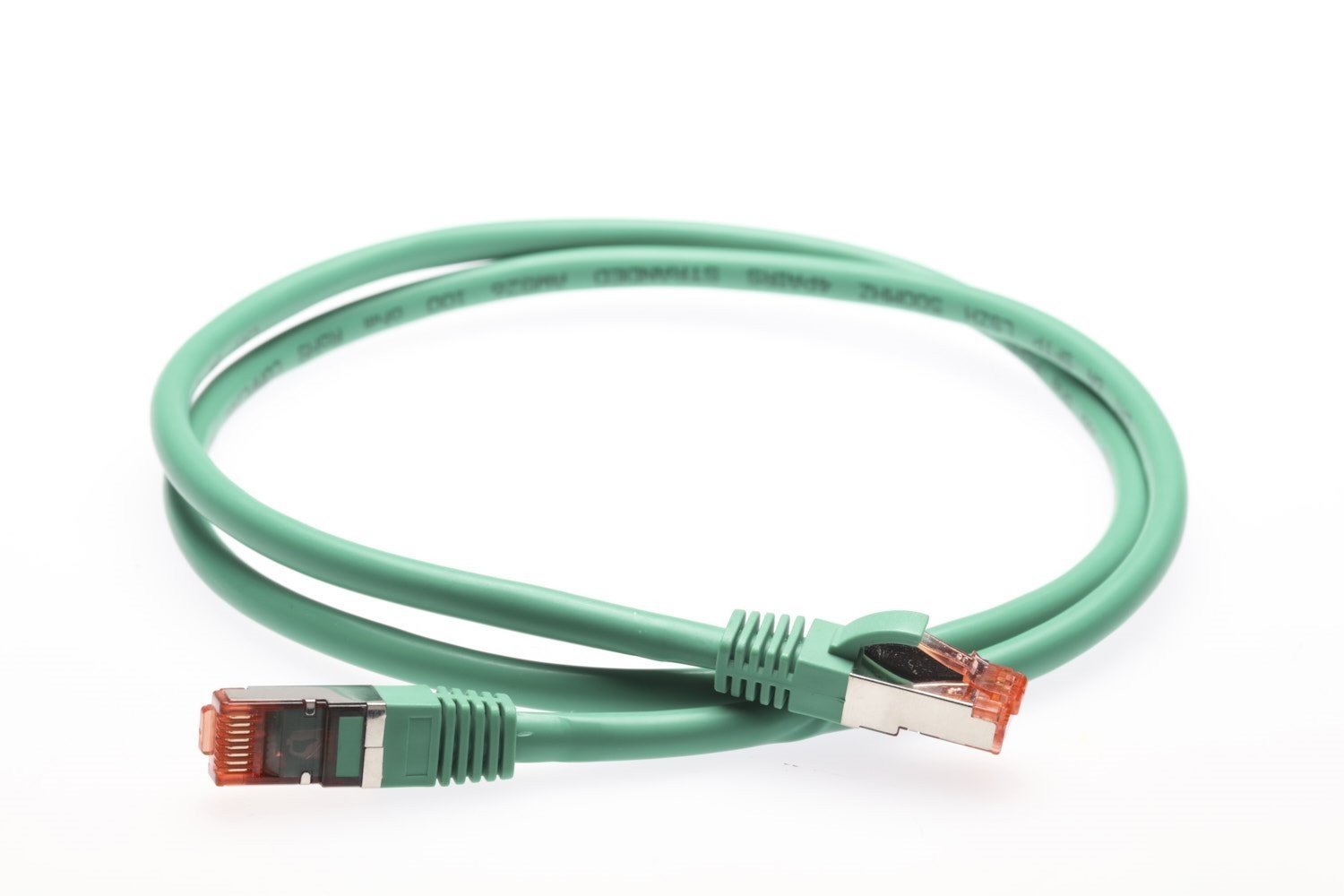 4Cabling 5M Cat6a S/FTP LSZH Ethernet Network Cable | Green