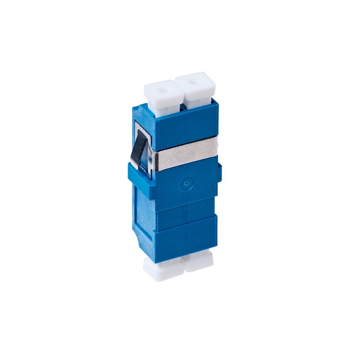 4Cabling LC Os1/Os2 Singlemode Through Coupler Flangeless Duplex | Blue