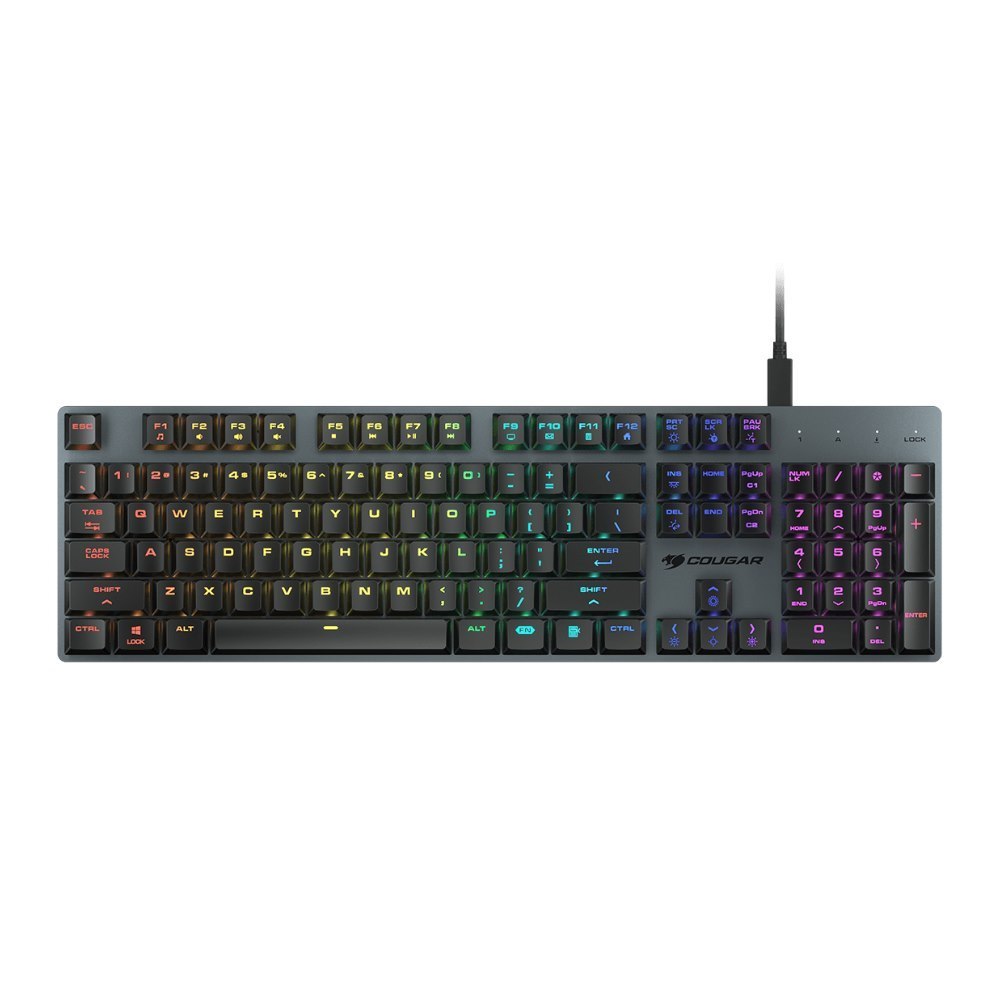 Cougar Luxlim Red Optical Mechanical LP Gaming Keyboard