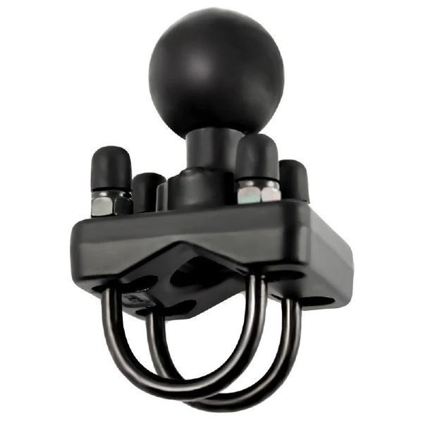 Rammount Ram Double U-Bolt Ball Base For 1" - 1.25" Rails - C Size