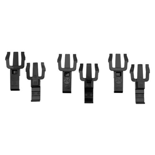 Realwear Hard Hat Clips For HMT-1 And RealWear Navigator 500 Series,MSA Full Brim, Easy To Clip Into The Hard Hat Accessory Slots, (3 Pairs)