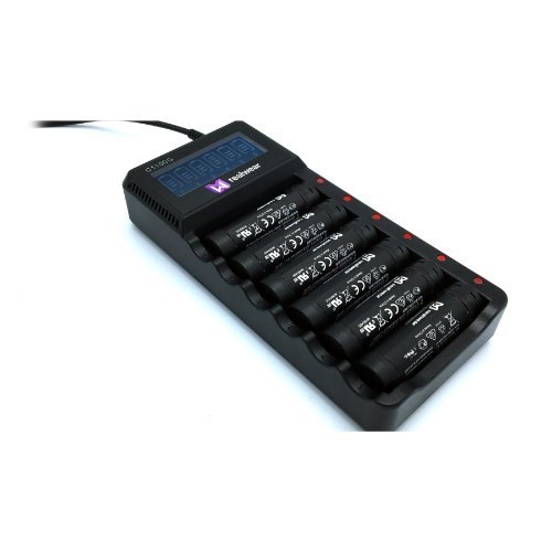 Realwear 6 Battery Multi-Charger For HMT-1 Only, High Visibility Backlit Display So Battery Levels Can Be Determined At A Glance