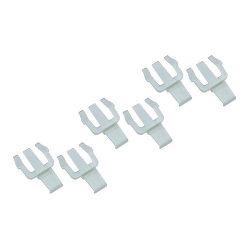 Realwear Hard Hat Clips For HMT-1Z1, Msa, Full Brim, (3 Pair Pack)