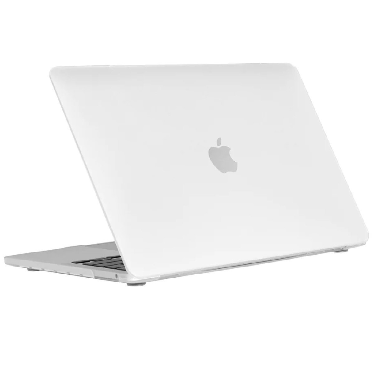 Phonix Hardshell Case For MacBook Pro (13.3') (A1706/A1708/A1989/A2159/A2289/A2251/A2338) Glassy Matte (Clear), Protects From Scrapes & Scratches