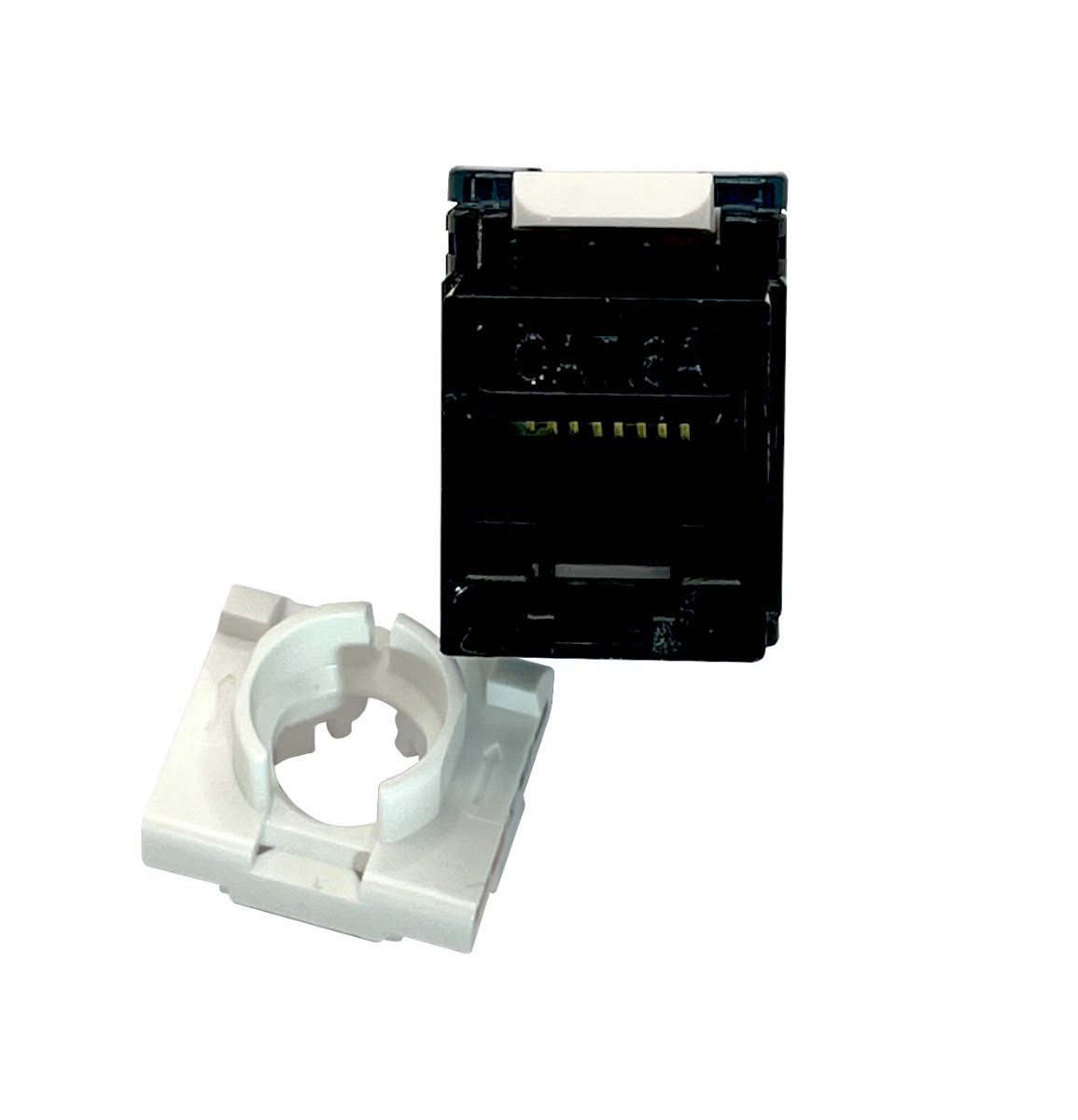 4Cabling Cat6a U/Utp Keystone Jack | 10 Pack Black