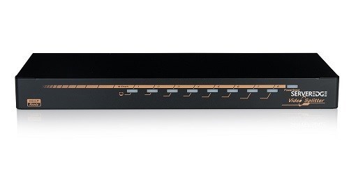 Serveredge 8-Port HD Video Splitter With Signal Auto Detect & HDCP Compliant
